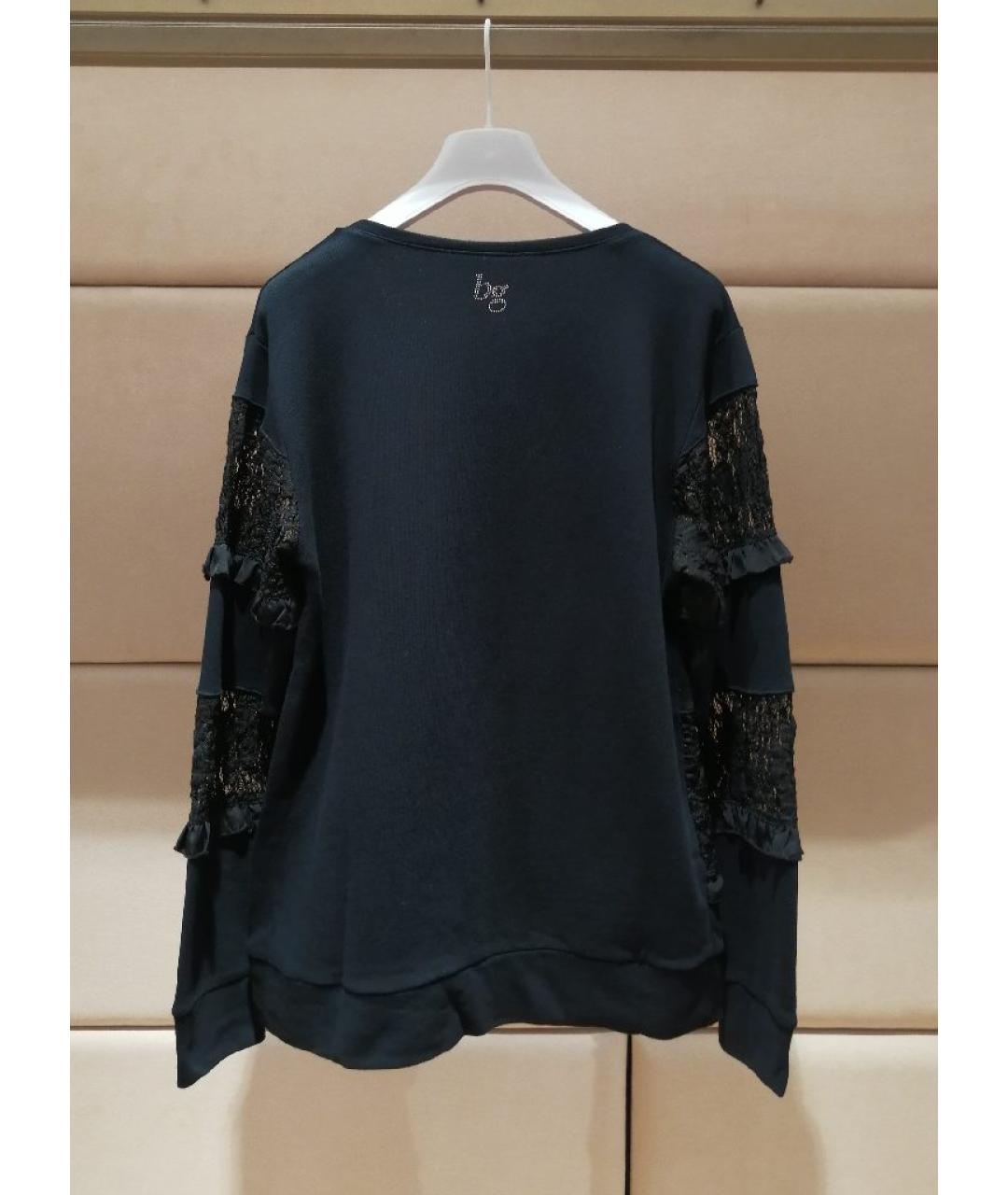 BLUGIRL Темно-синий хлопковый джемпер / свитер, фото 2