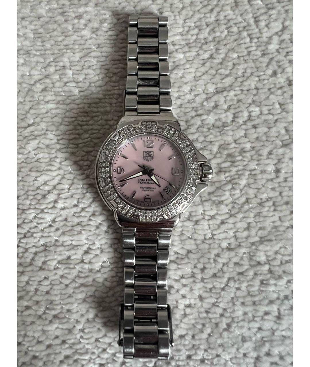 TAG HEUER Серебряные часы, фото 7