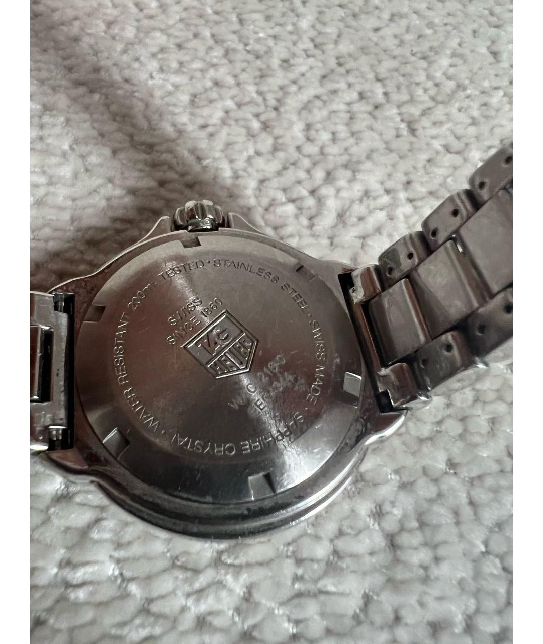 TAG HEUER Серебряные часы, фото 2