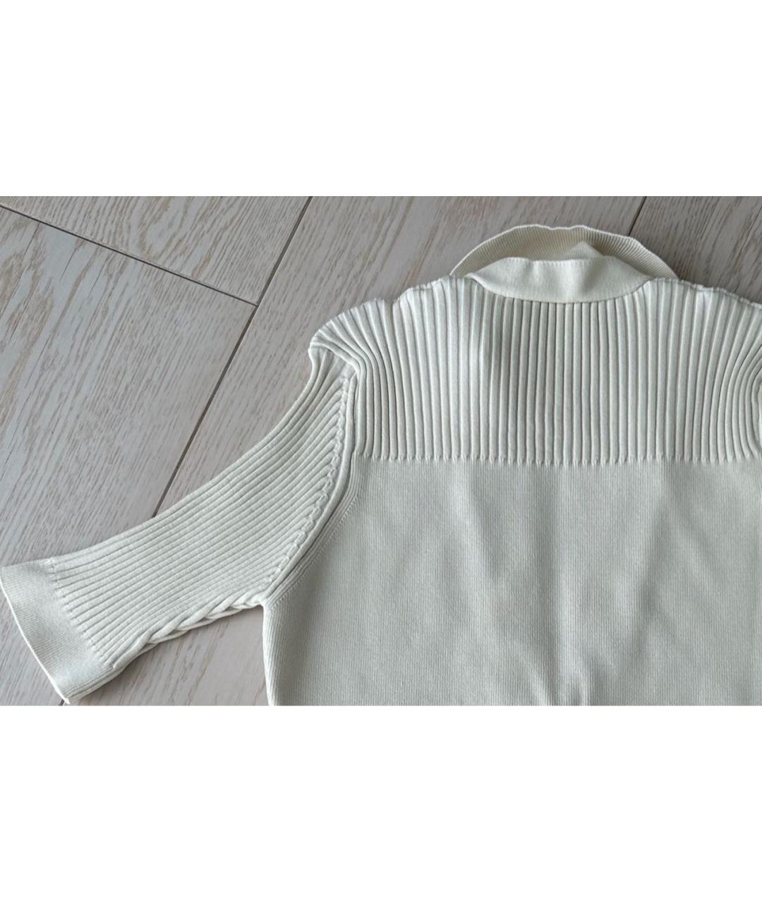 JACQUEMUS Бежевая вискозная футболка, фото 5