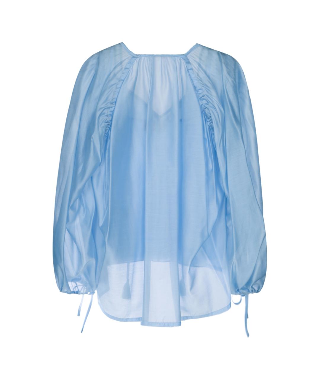 ERMANNO FIRENZE Голубая блузы, фото 2