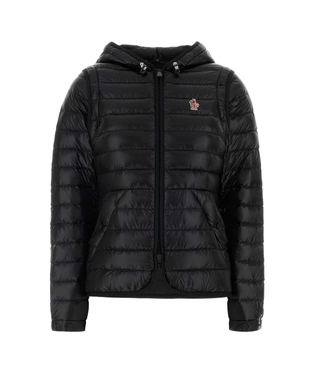 MONCLER GRENOBLE Черная полиамидовая куртка, фото 1