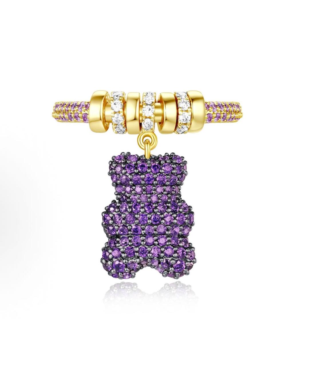 APM Monaco Фиолетовое серебряное кольцо, фото 3