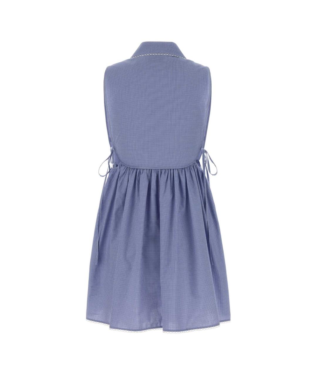 MIU MIU Мульти хлопковое повседневное платье, фото 2