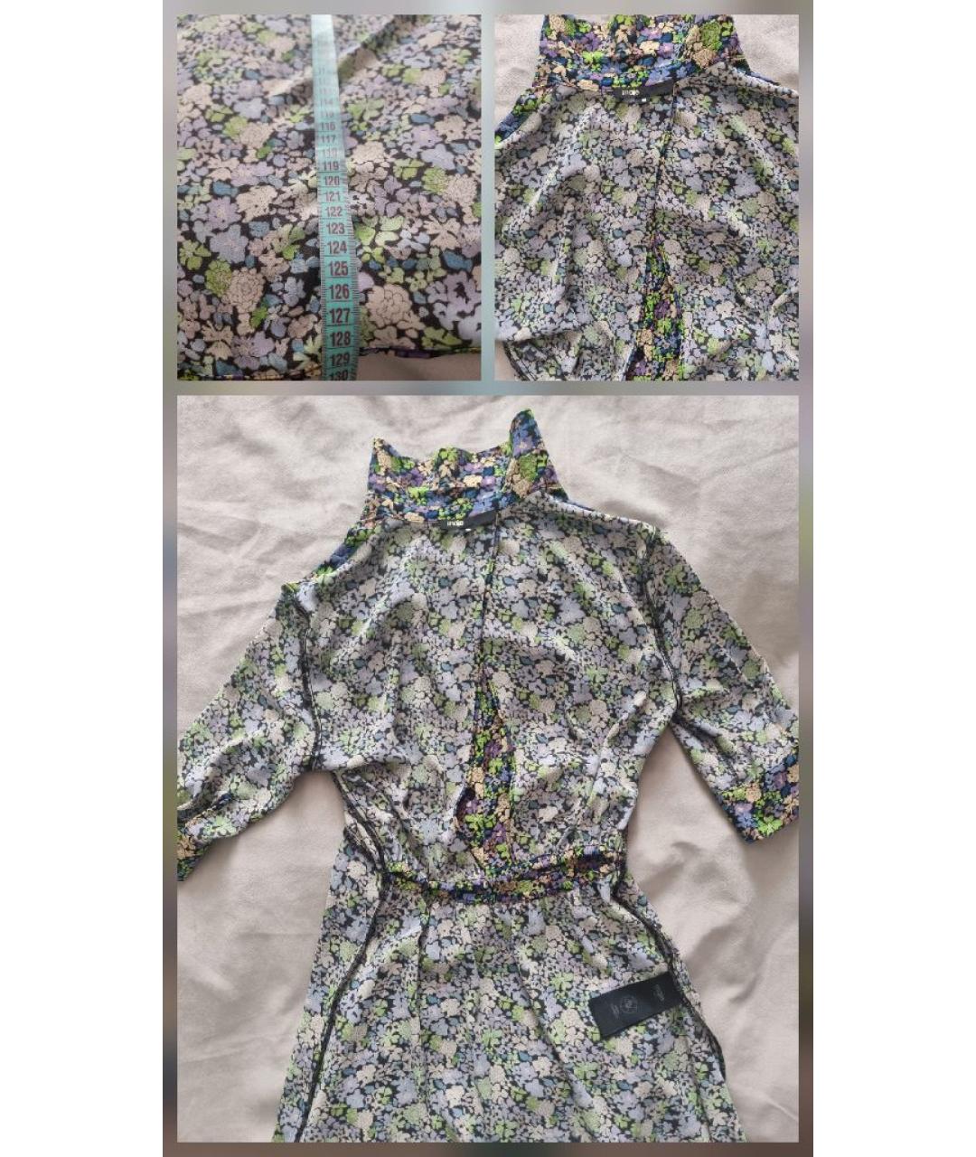 MAJE Мульти полиэстеровое повседневное платье, фото 7