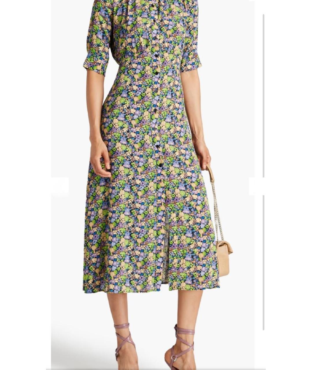 MAJE Мульти полиэстеровое повседневное платье, фото 5