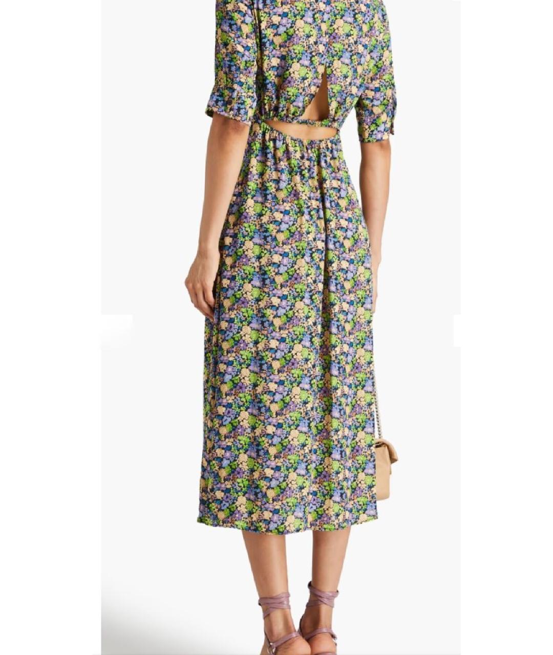 MAJE Мульти полиэстеровое повседневное платье, фото 2