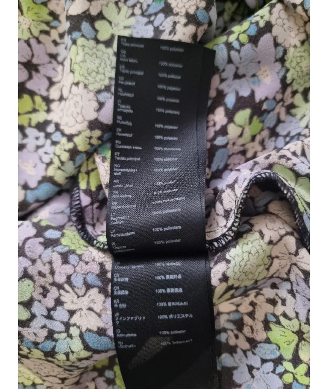 MAJE Мульти полиэстеровое повседневное платье, фото 9