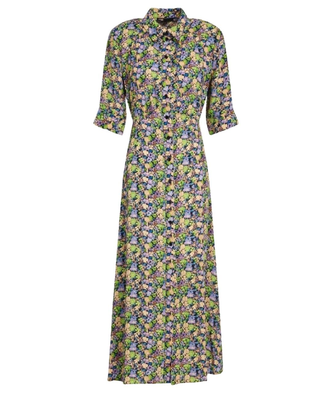 MAJE Мульти полиэстеровое повседневное платье, фото 1