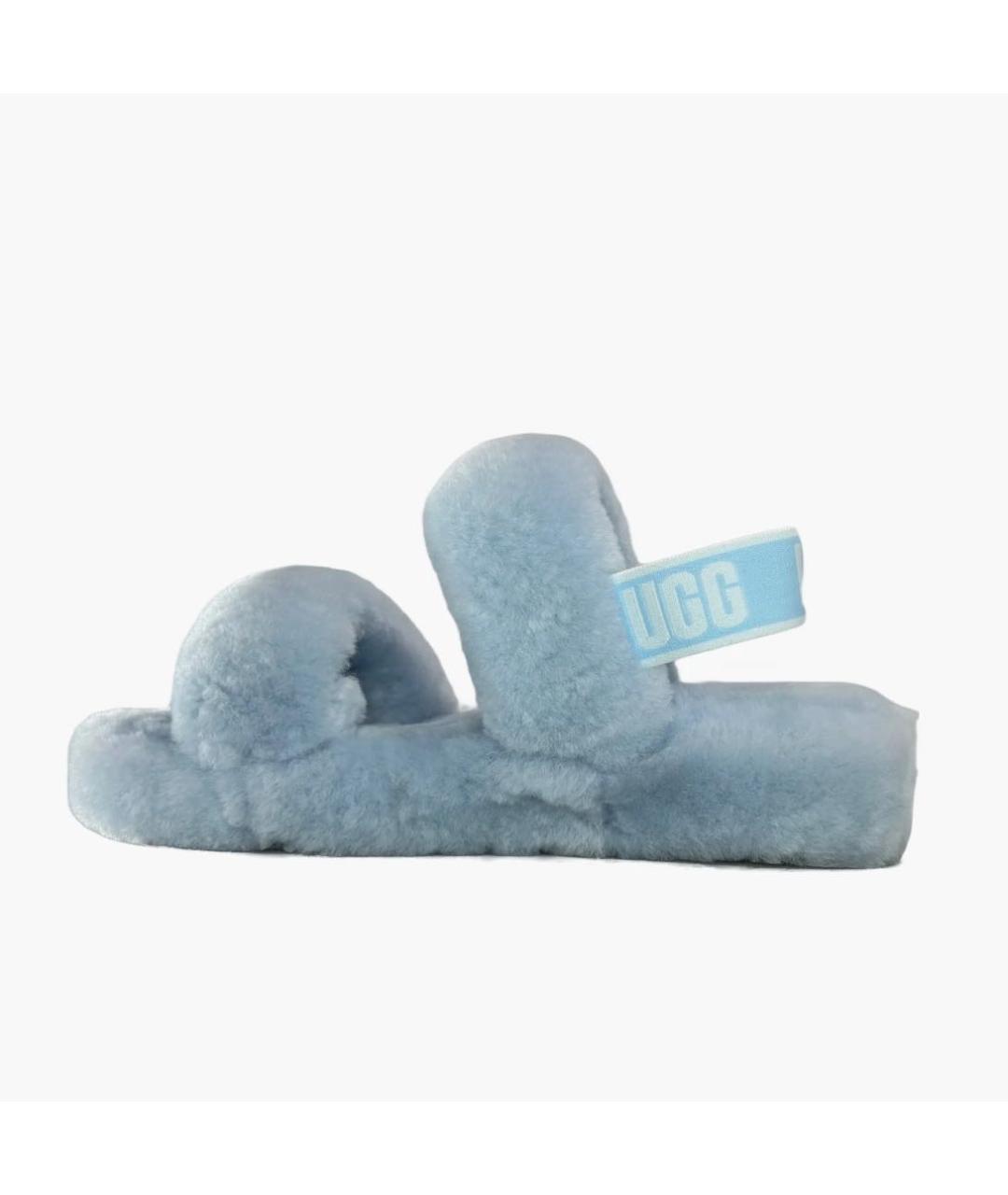 UGG AUSTRALIA Голубые сандалии, фото 9