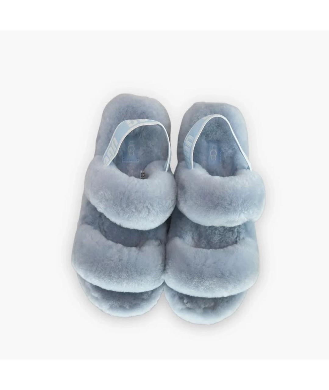 UGG AUSTRALIA Голубые сандалии, фото 2