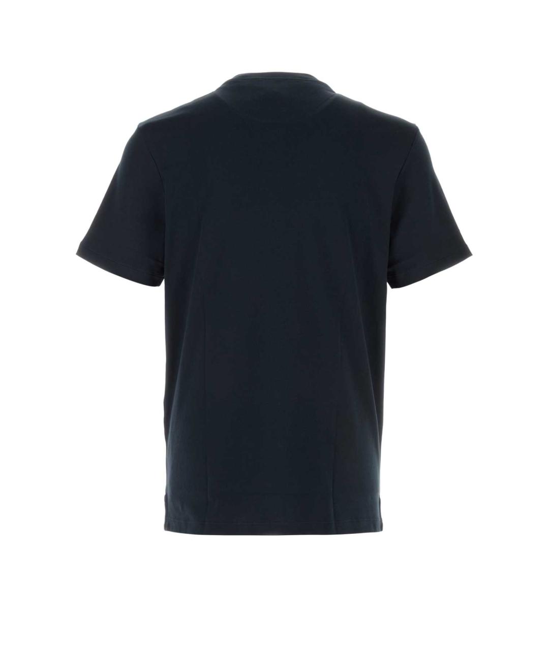 BRIONI Синяя хлопковая футболка, фото 2