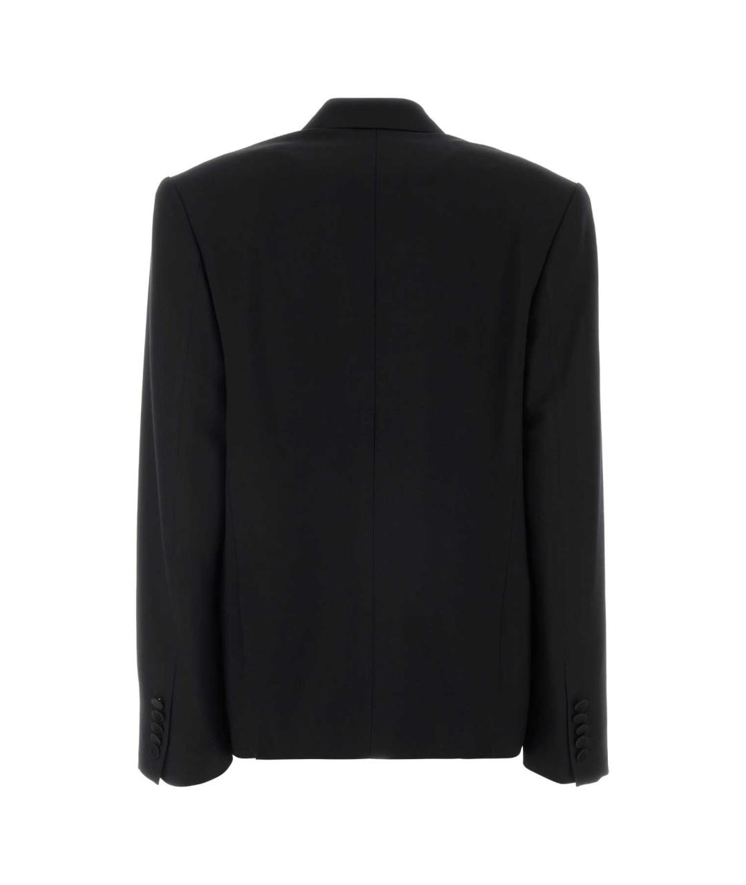 DRIES VAN NOTEN Черный шерстяной жакет/пиджак, фото 2