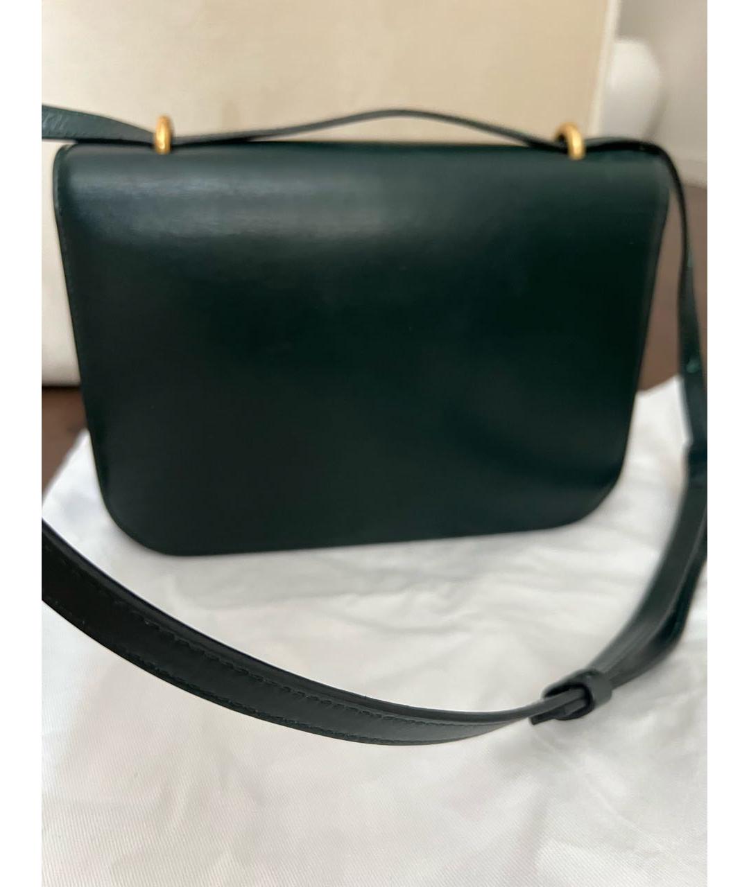 NEOUS Зеленая кожаная сумка через плечо, фото 3