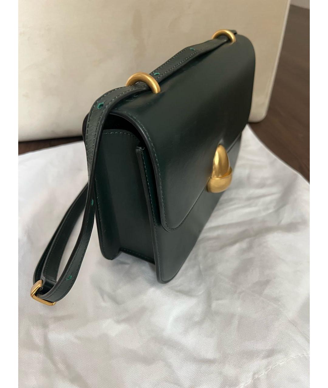 NEOUS Зеленая кожаная сумка через плечо, фото 2