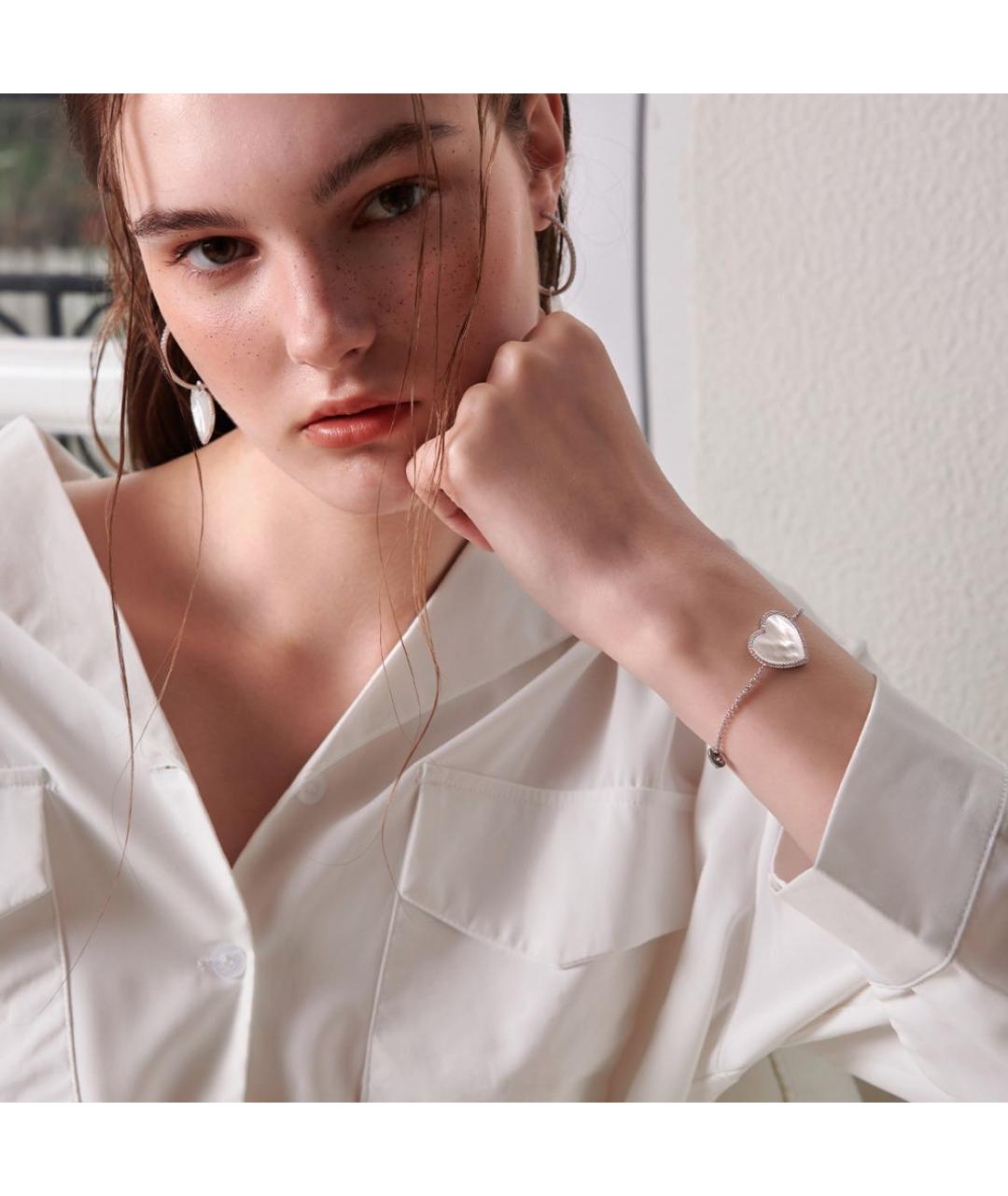 APM Monaco Серебрянный серебряный браслет, фото 2