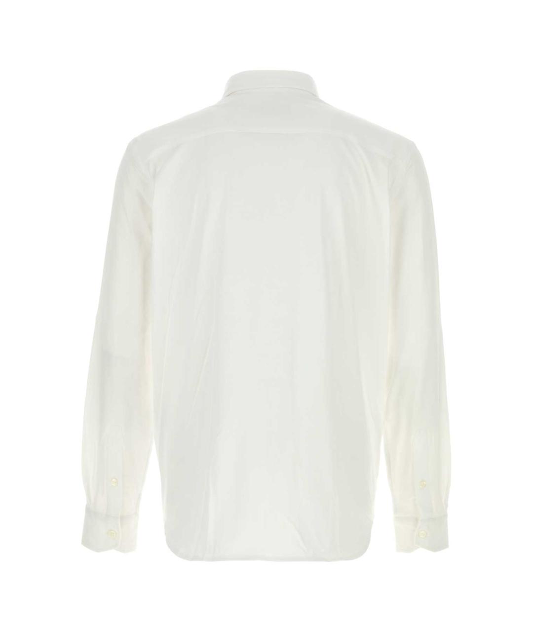 BRIONI Белая хлопковая кэжуал рубашка, фото 2