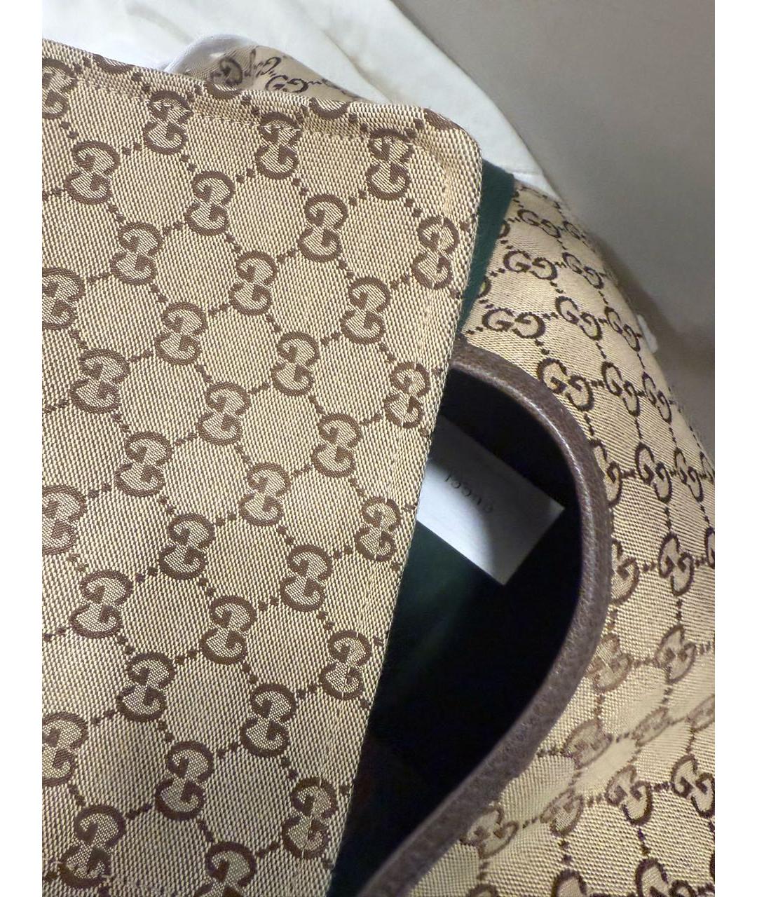 GUCCI Бежевая сумка тоут, фото 6