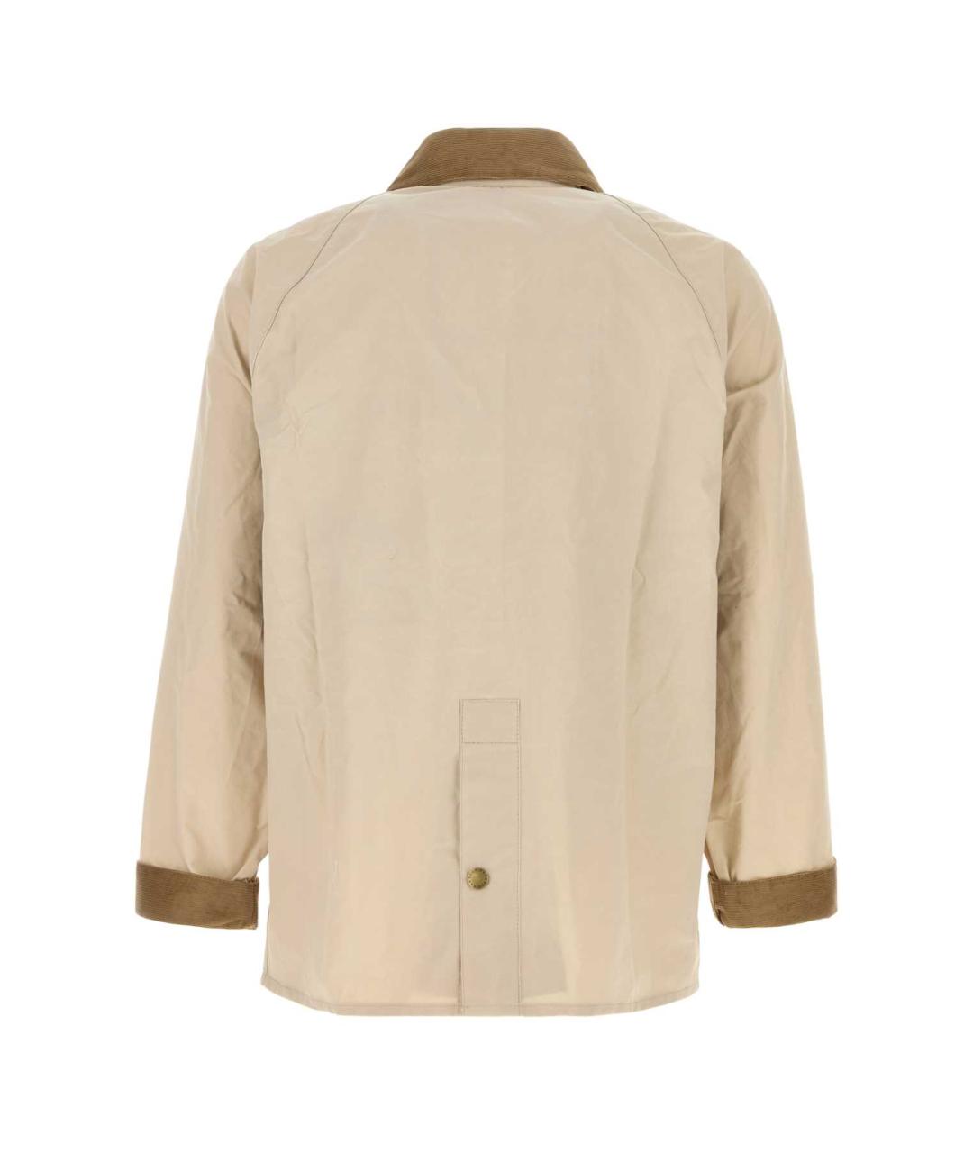 BARBOUR Бежевая хлопковая куртка, фото 2