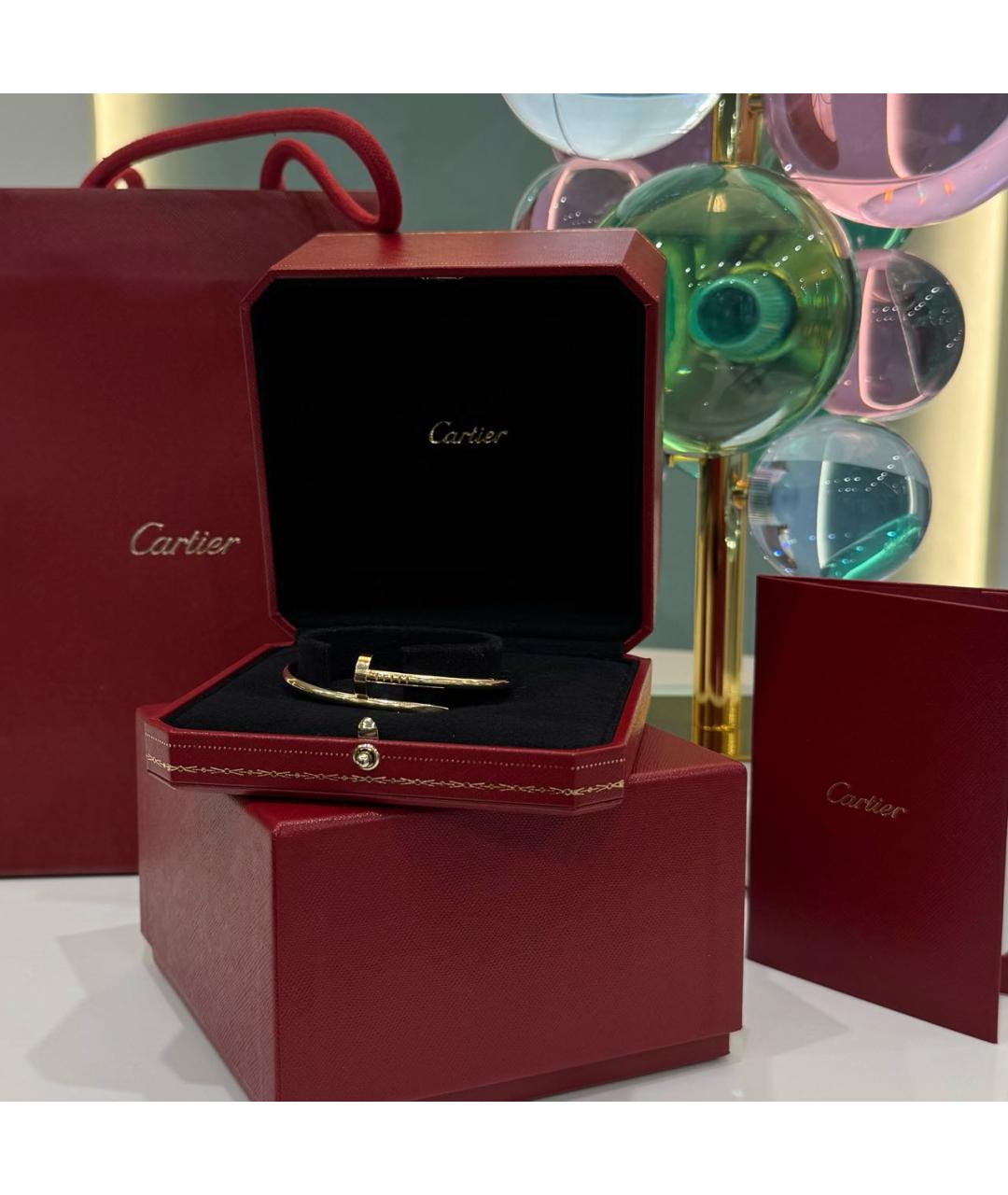 CARTIER Золотой браслет из желтого золота, фото 3