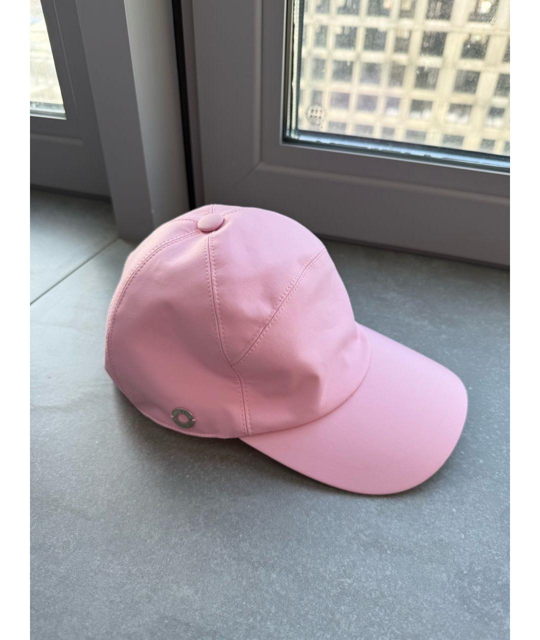 LORO PIANA Розовая кепка, фото 5