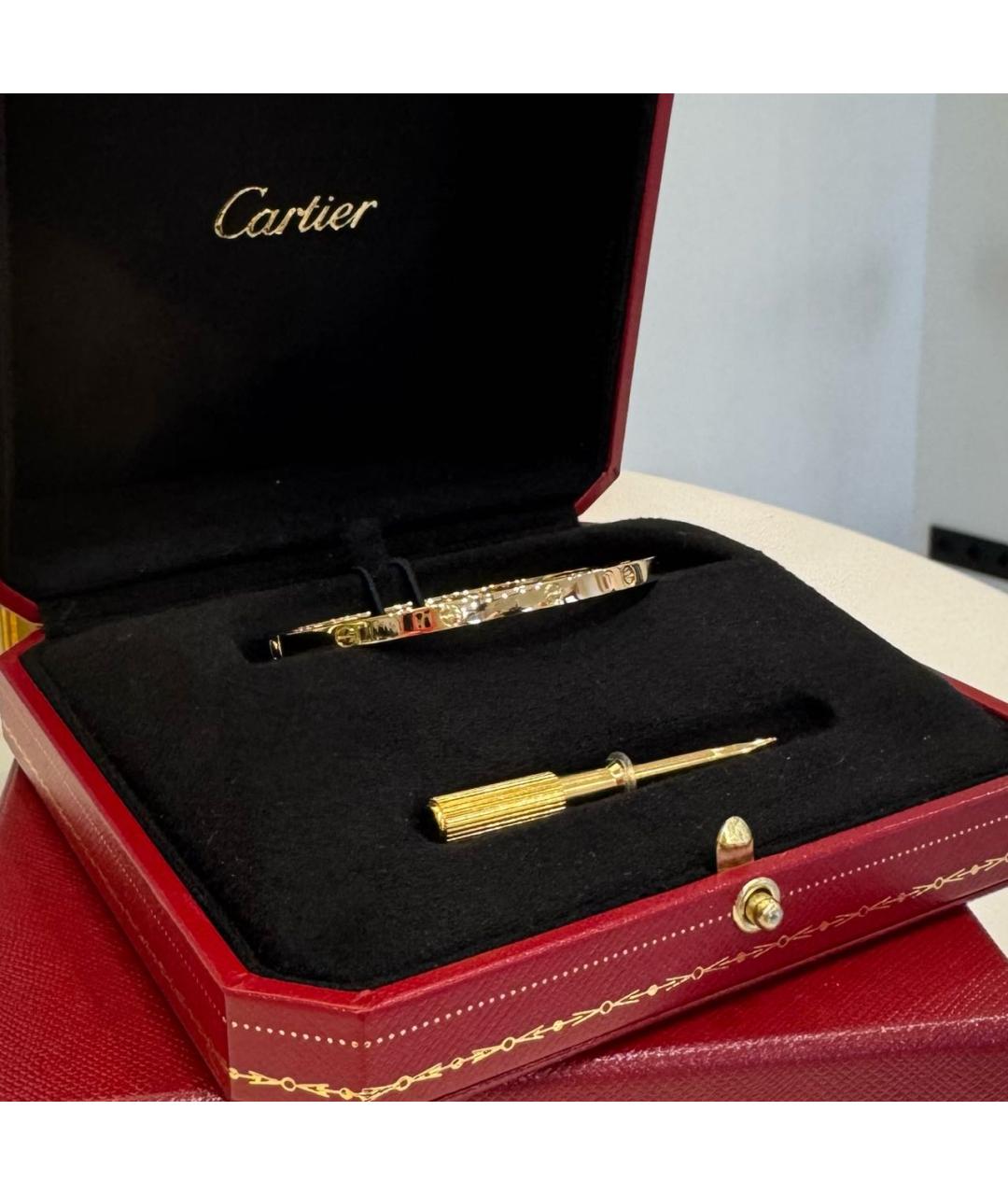 CARTIER Золотой браслет из желтого золота, фото 3