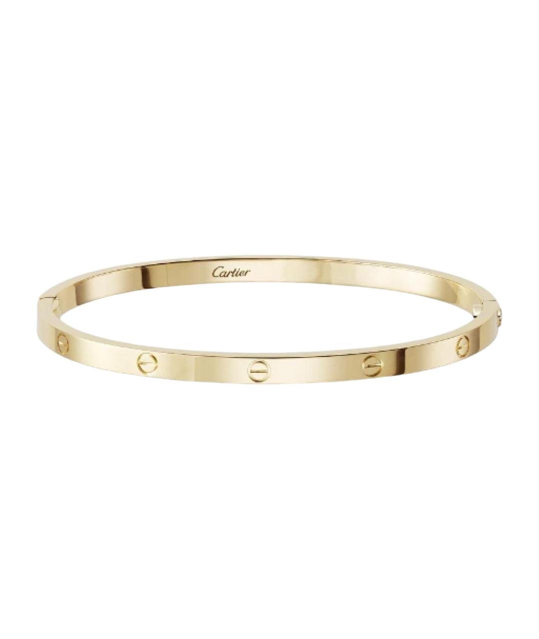 CARTIER Золотой браслет из желтого золота, фото 1