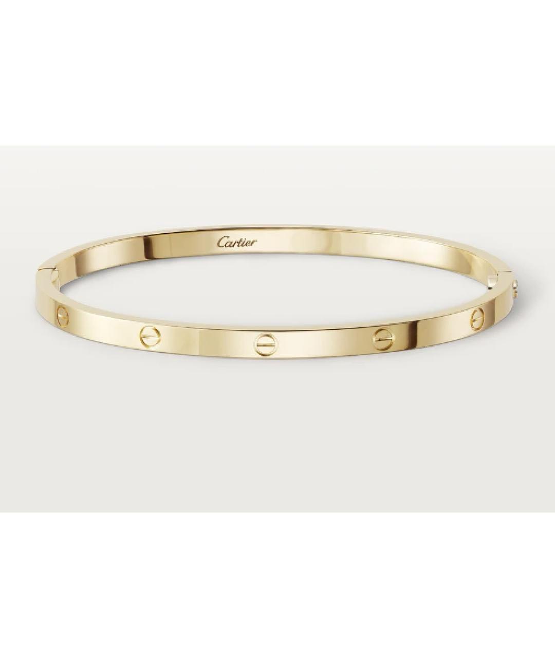 CARTIER Золотой браслет из желтого золота, фото 4