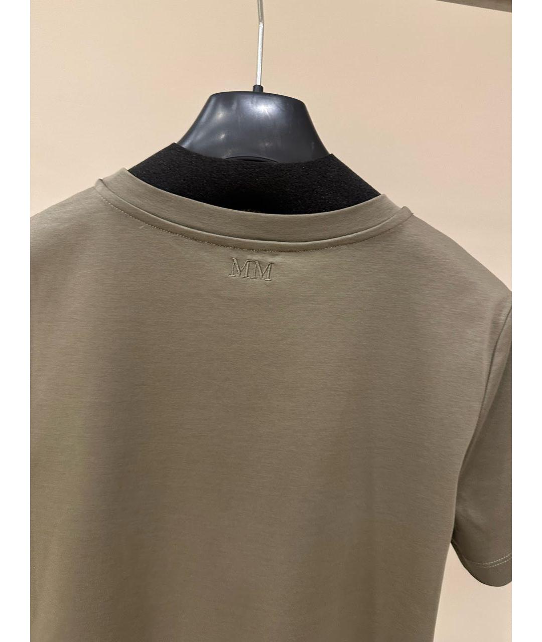 MAX MARA Хлопковая футболка, фото 4