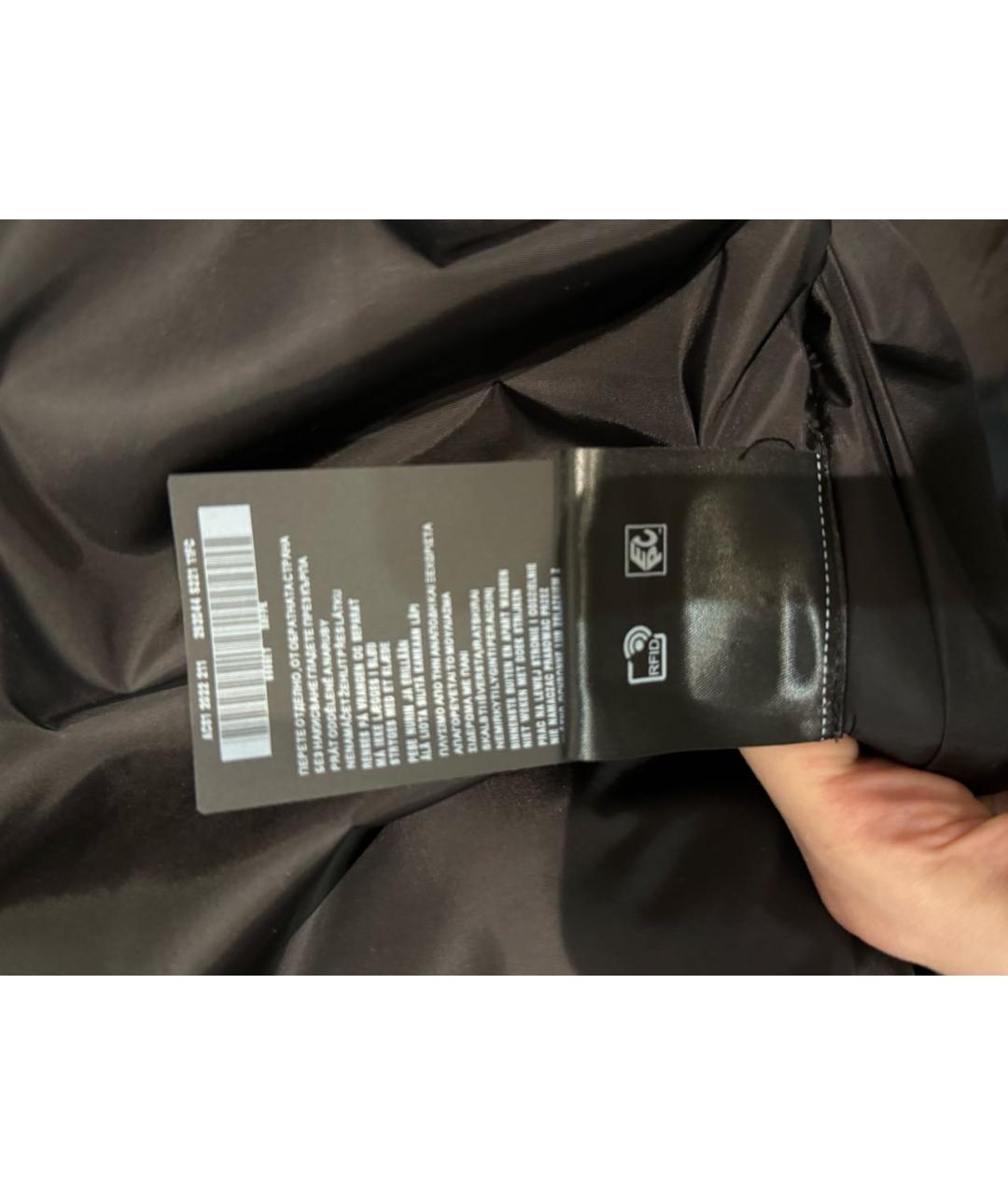 PRADA Черная полиамидовая куртка, фото 6