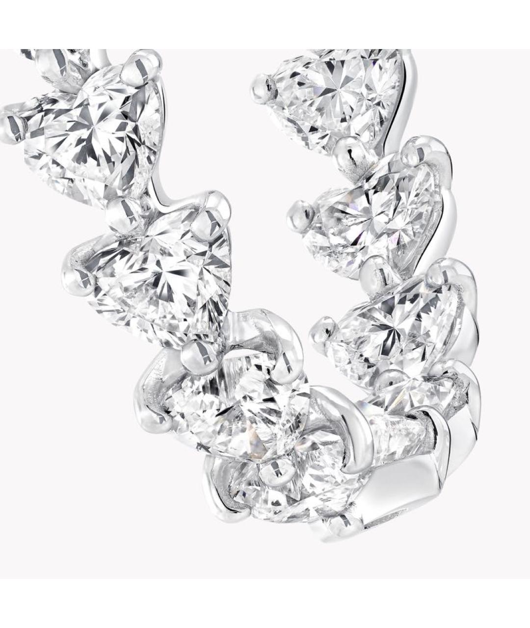 GRAFF Серебряные серьги из белого золота, фото 3