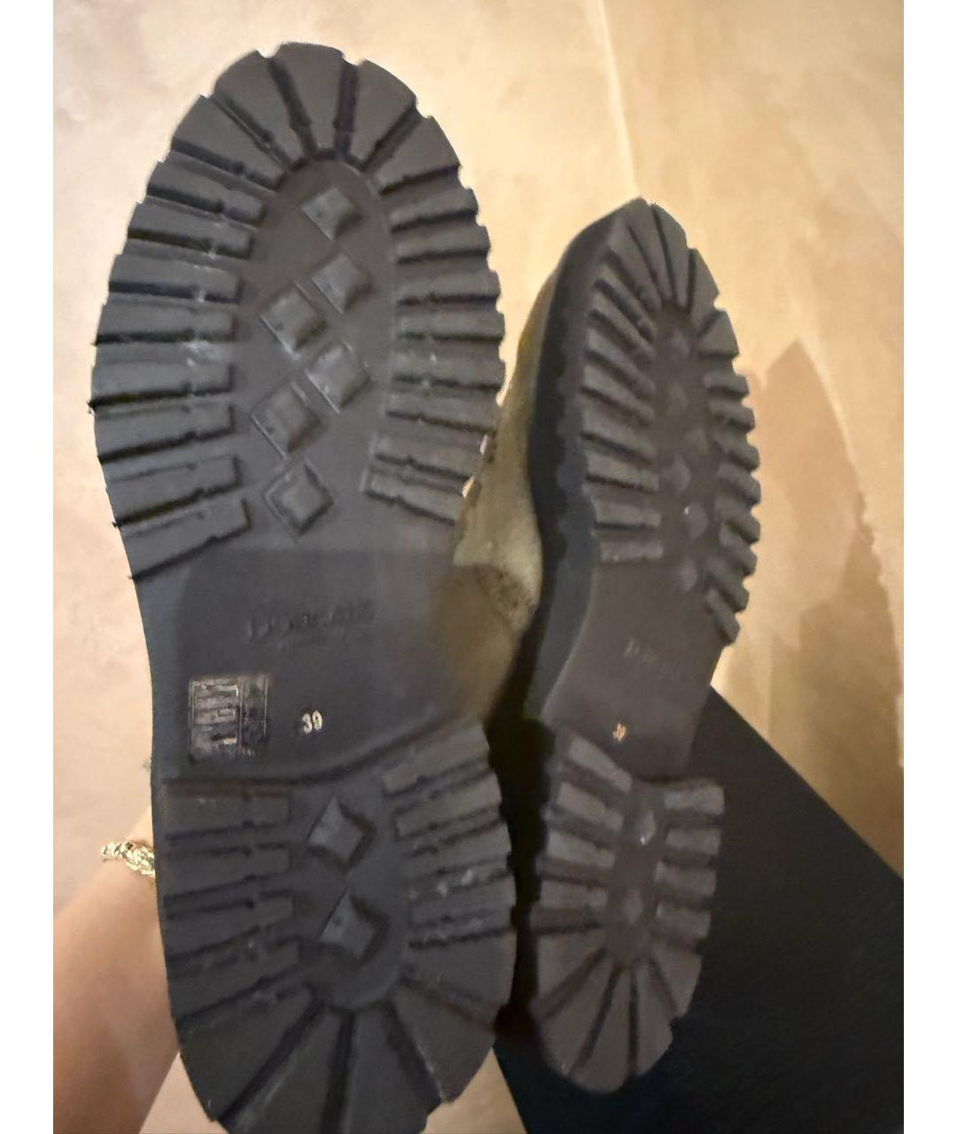 DOUCAL'S Хаки замшевые ботинки, фото 8