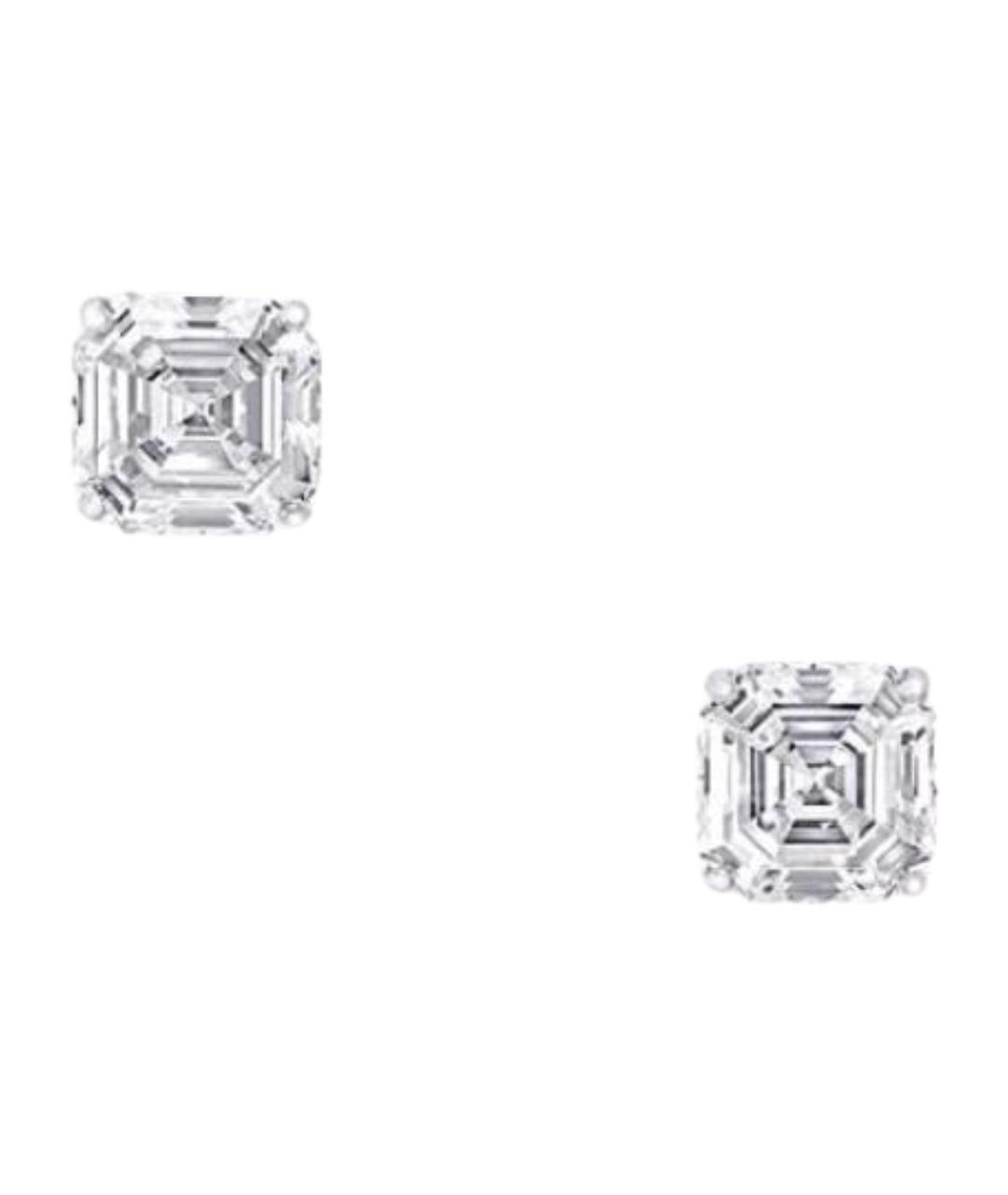 GRAFF Серебряные платиновые серьги, фото 1