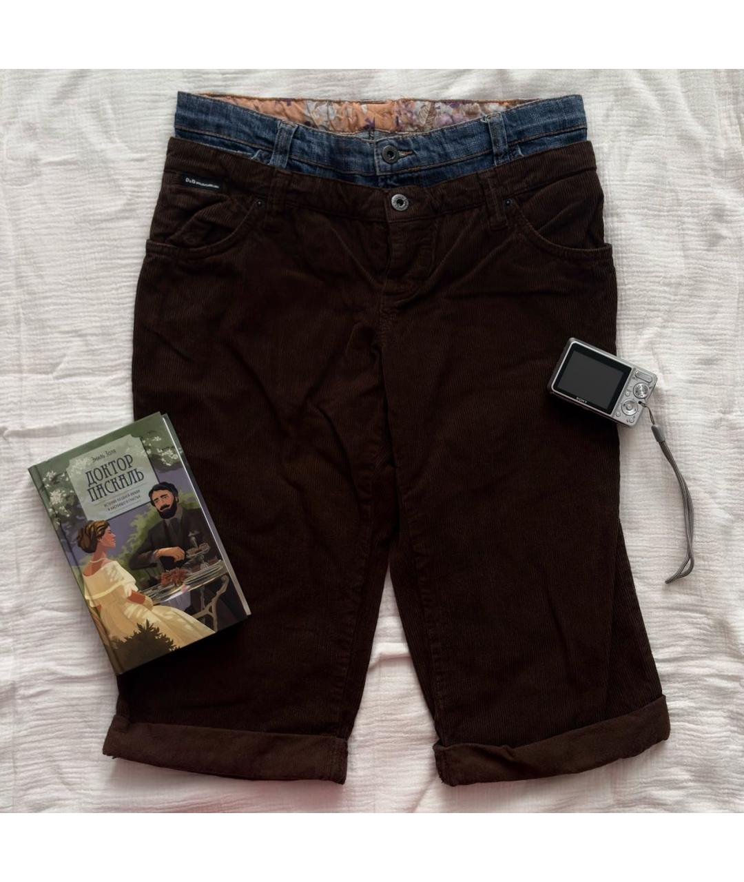 DOLCE&GABBANA Мульти хлопковые капри, фото 7