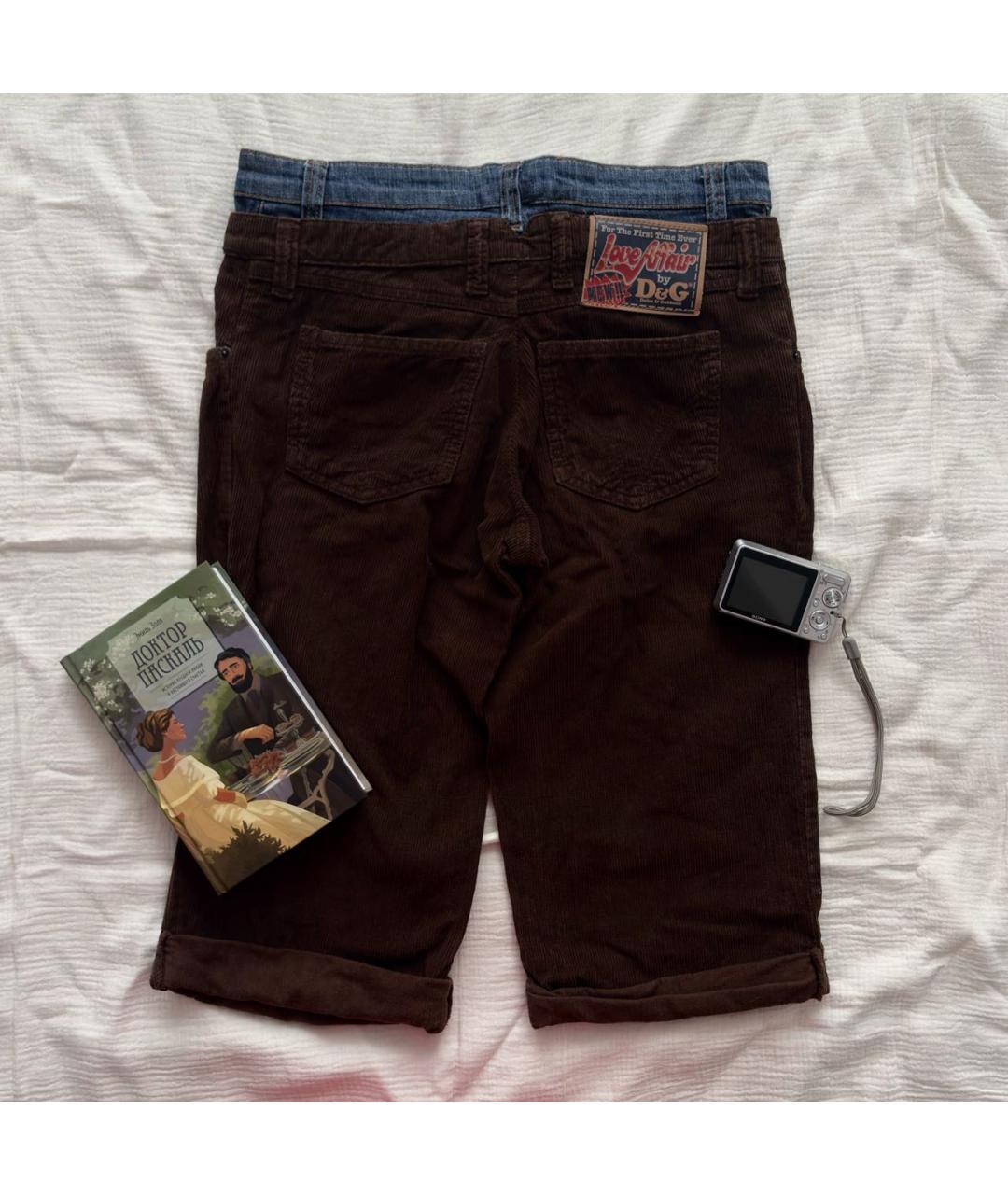 DOLCE&GABBANA Мульти хлопковые капри, фото 2