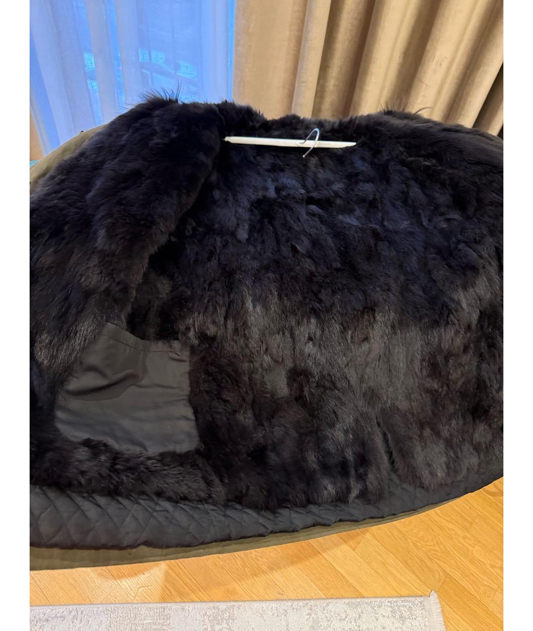 WEEKEND MAX MARA Хаки хлопковая парка, фото 7