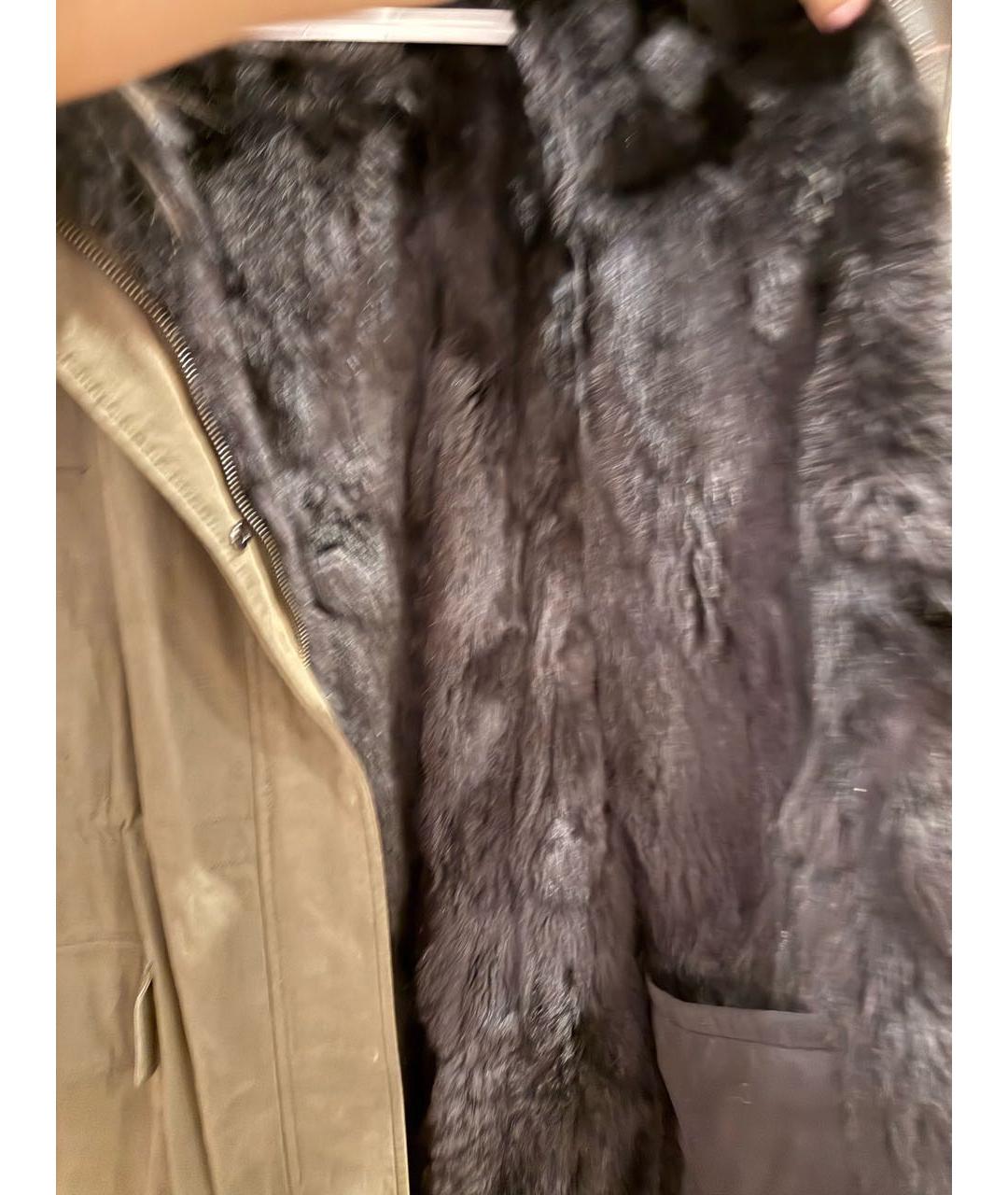 WEEKEND MAX MARA Хаки хлопковая парка, фото 4