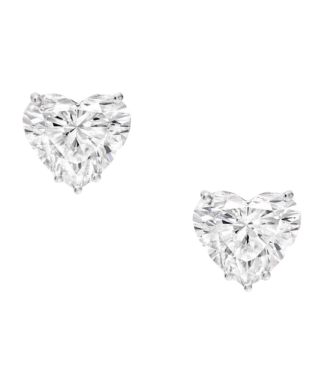 GRAFF Серебряные платиновые серьги, фото 1