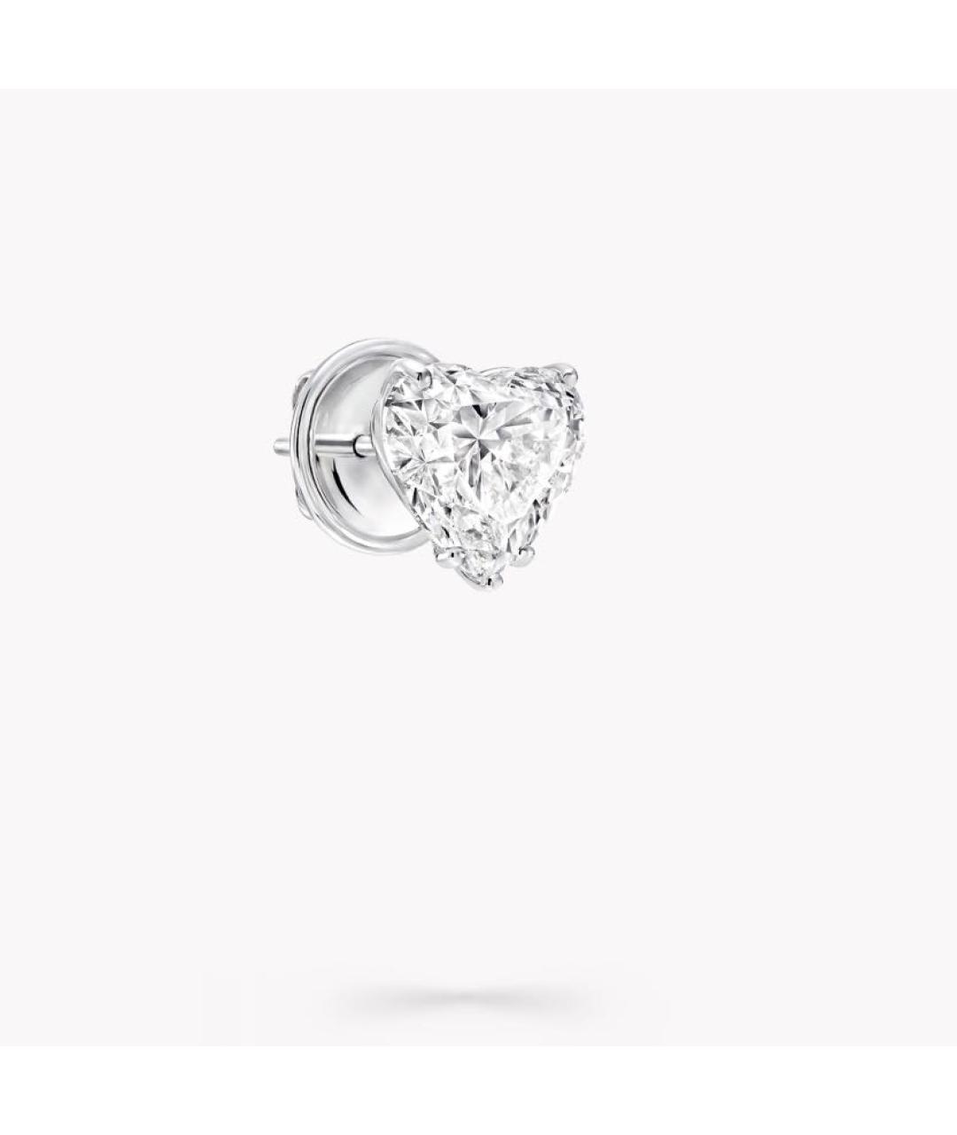 GRAFF Серебряные платиновые серьги, фото 3