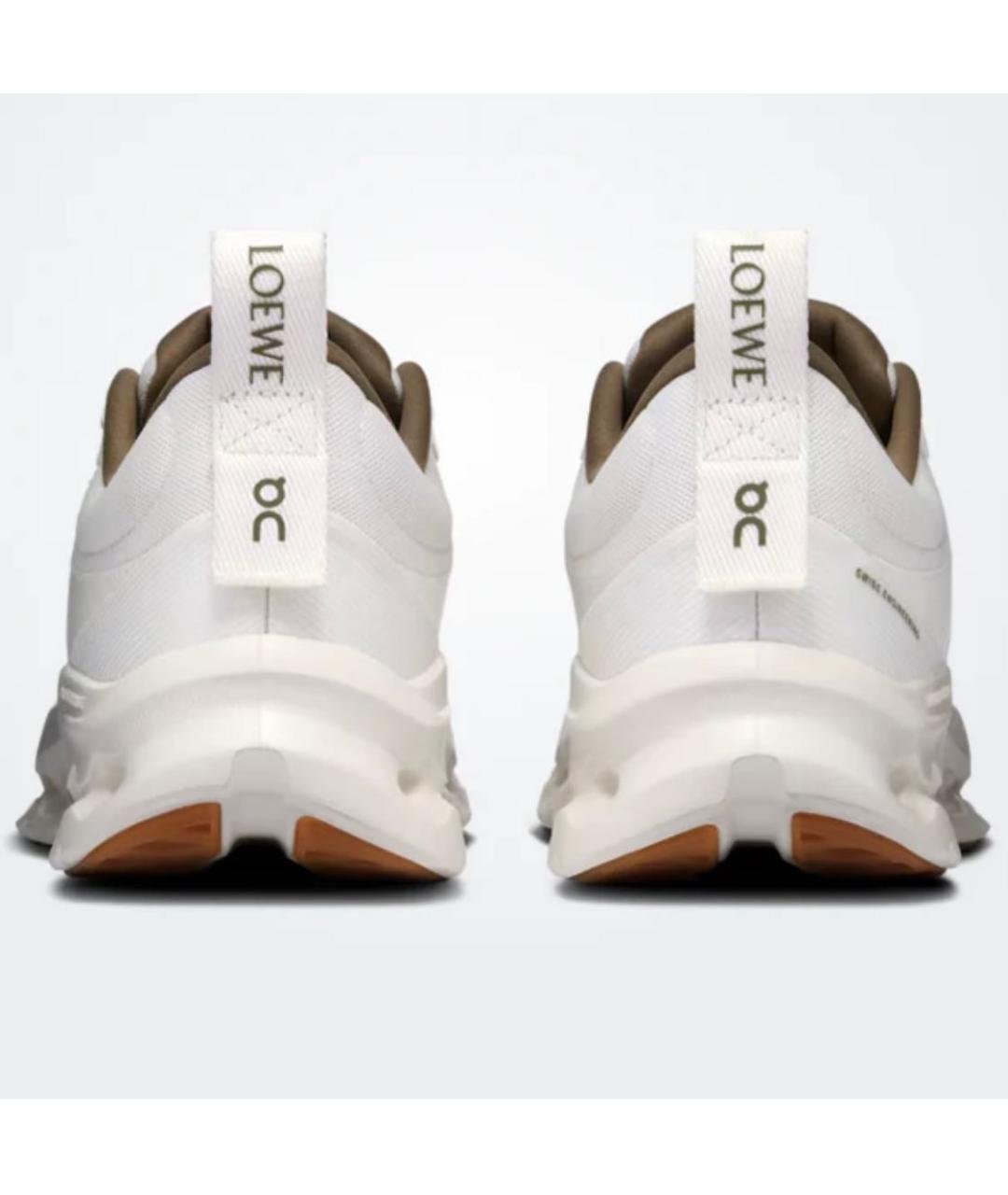 ON Бежевые синтетические низкие кроссовки / кеды, фото 4