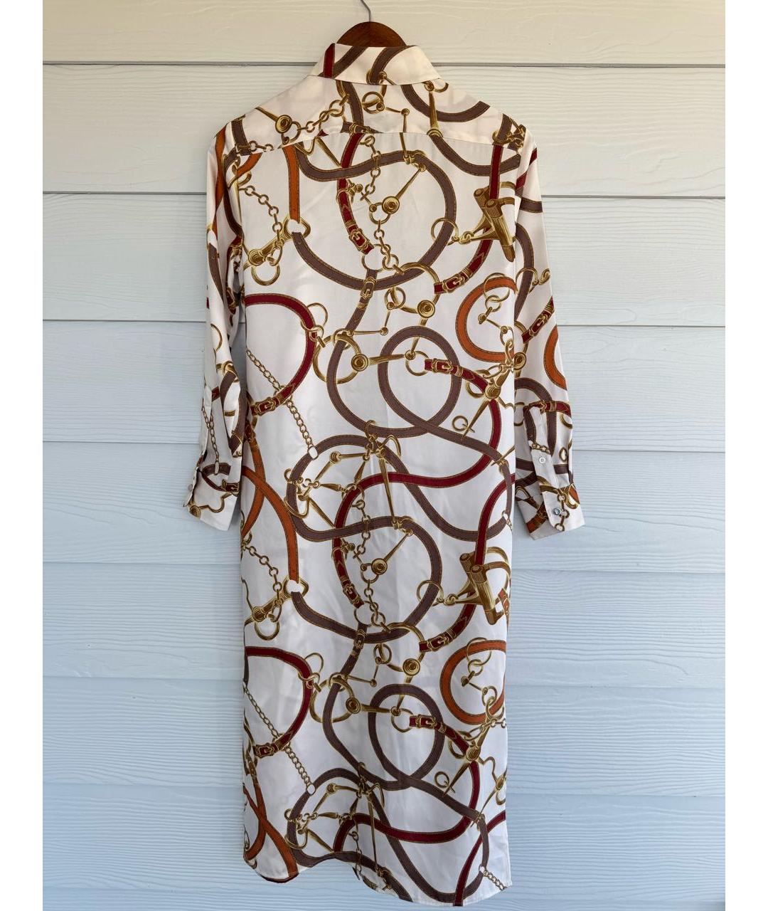 RALPH LAUREN Мульти полиэстеровое повседневное платье, фото 6