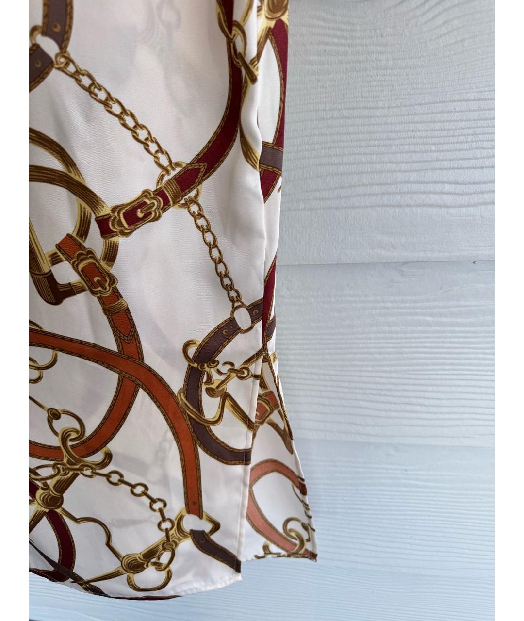 RALPH LAUREN Мульти полиэстеровое повседневное платье, фото 8