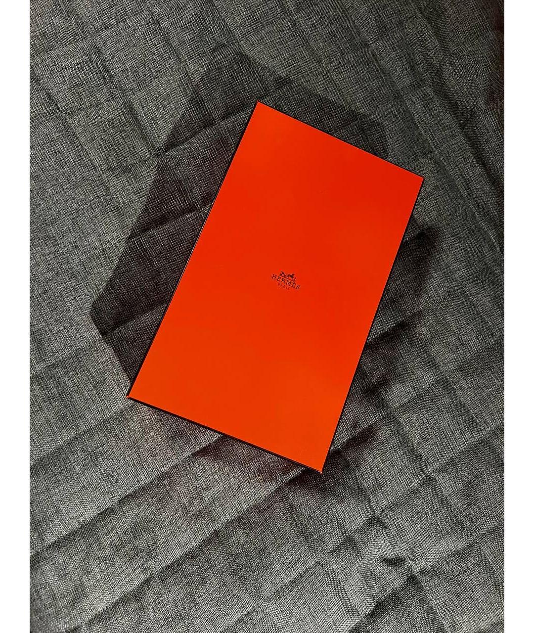 HERMES Желтая кожаная сумка через плечо, фото 2