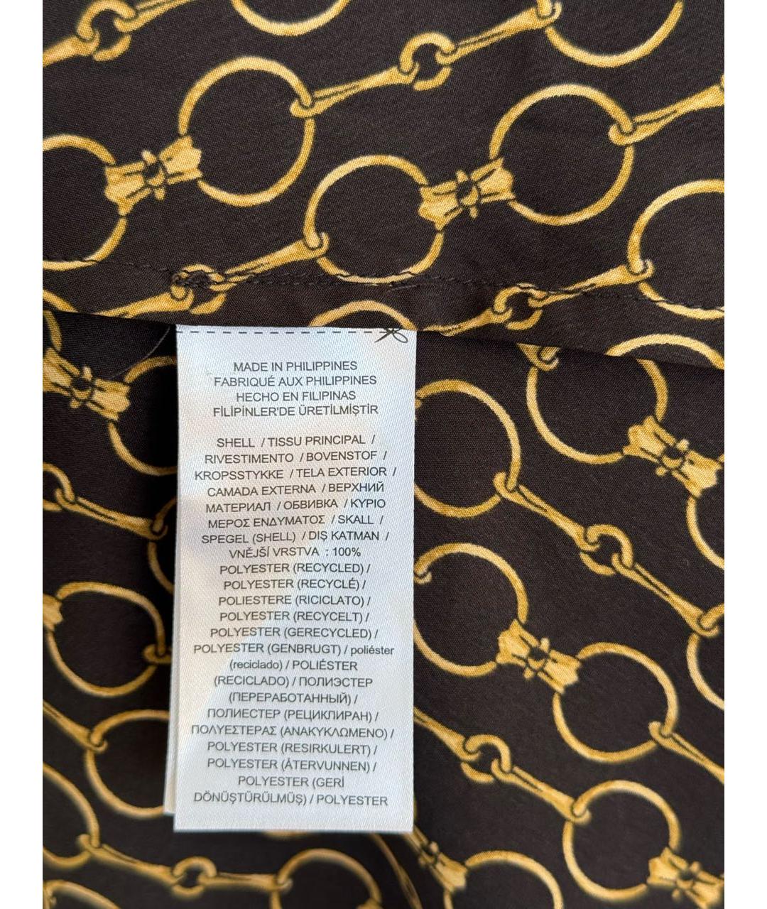 RALPH LAUREN Черное полиэстеровое повседневное платье, фото 7