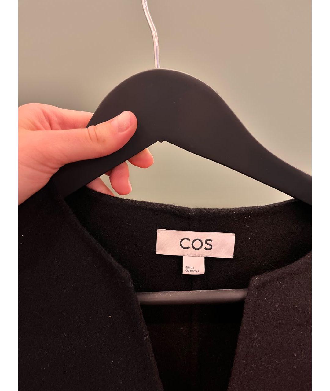 COS Черный вискозный джемпер / свитер, фото 2