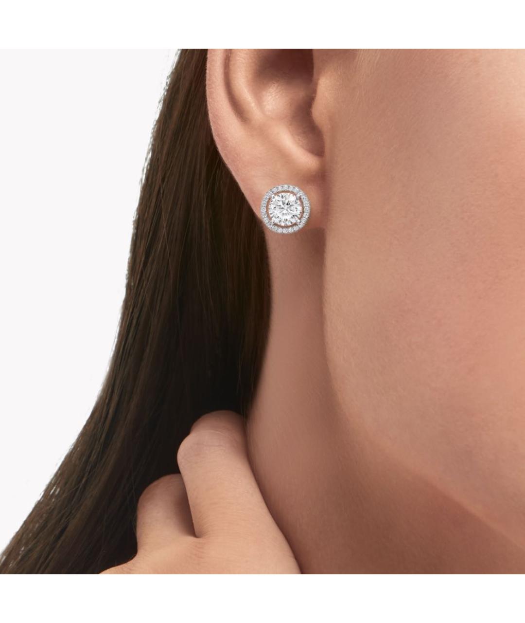 GRAFF Серебряные платиновые серьги, фото 2