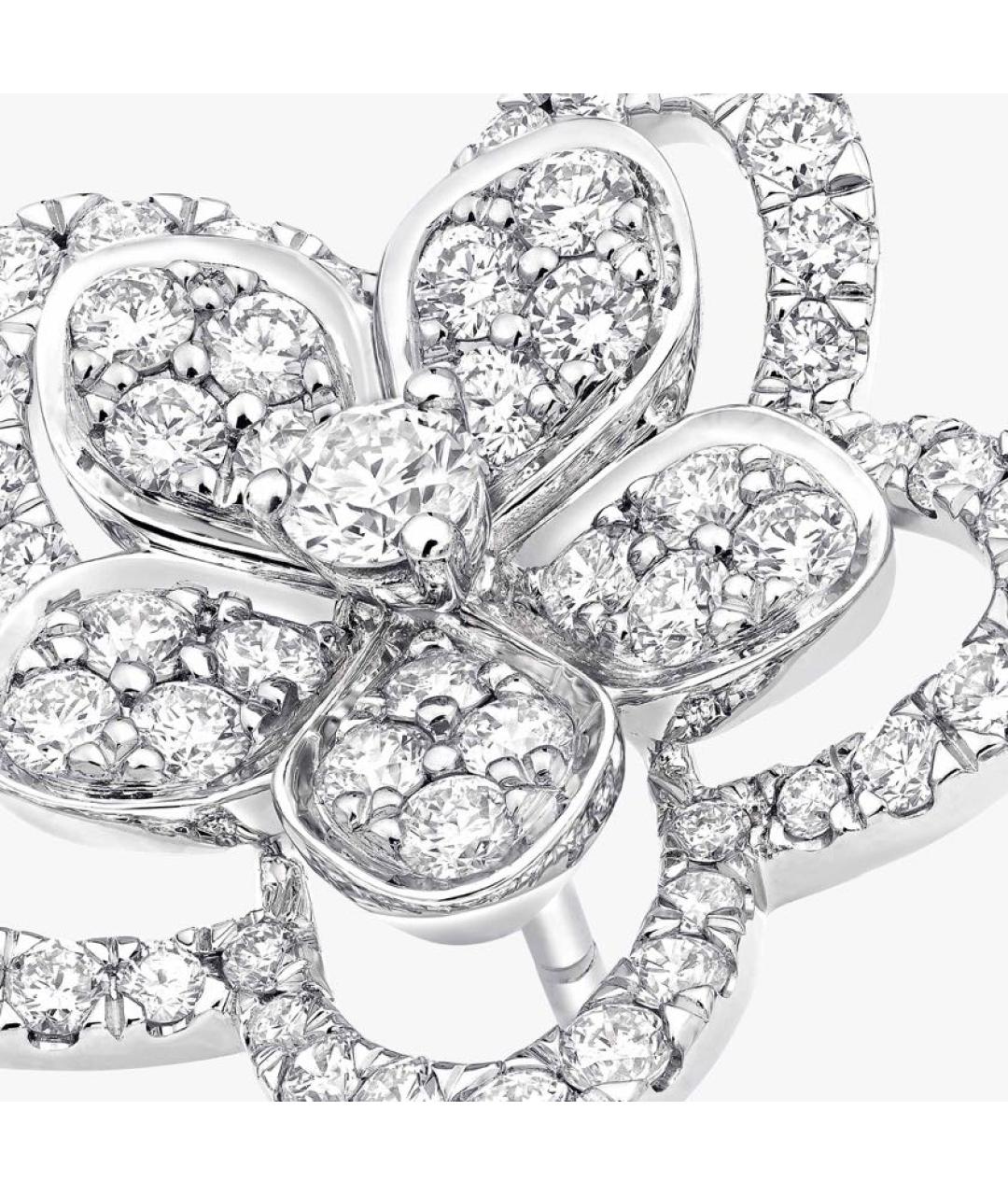 GRAFF Серебряные платиновые серьги, фото 4