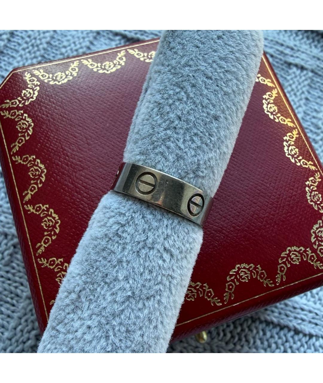 CARTIER Серое кольцо из белого золота, фото 7