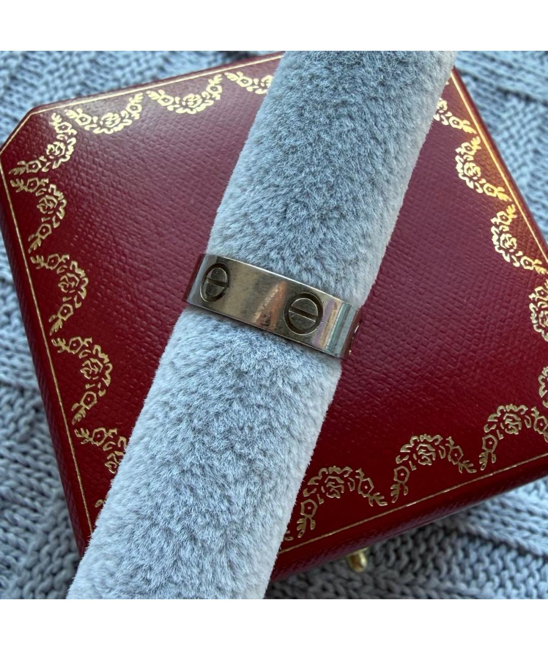 CARTIER Серое кольцо из белого золота, фото 8