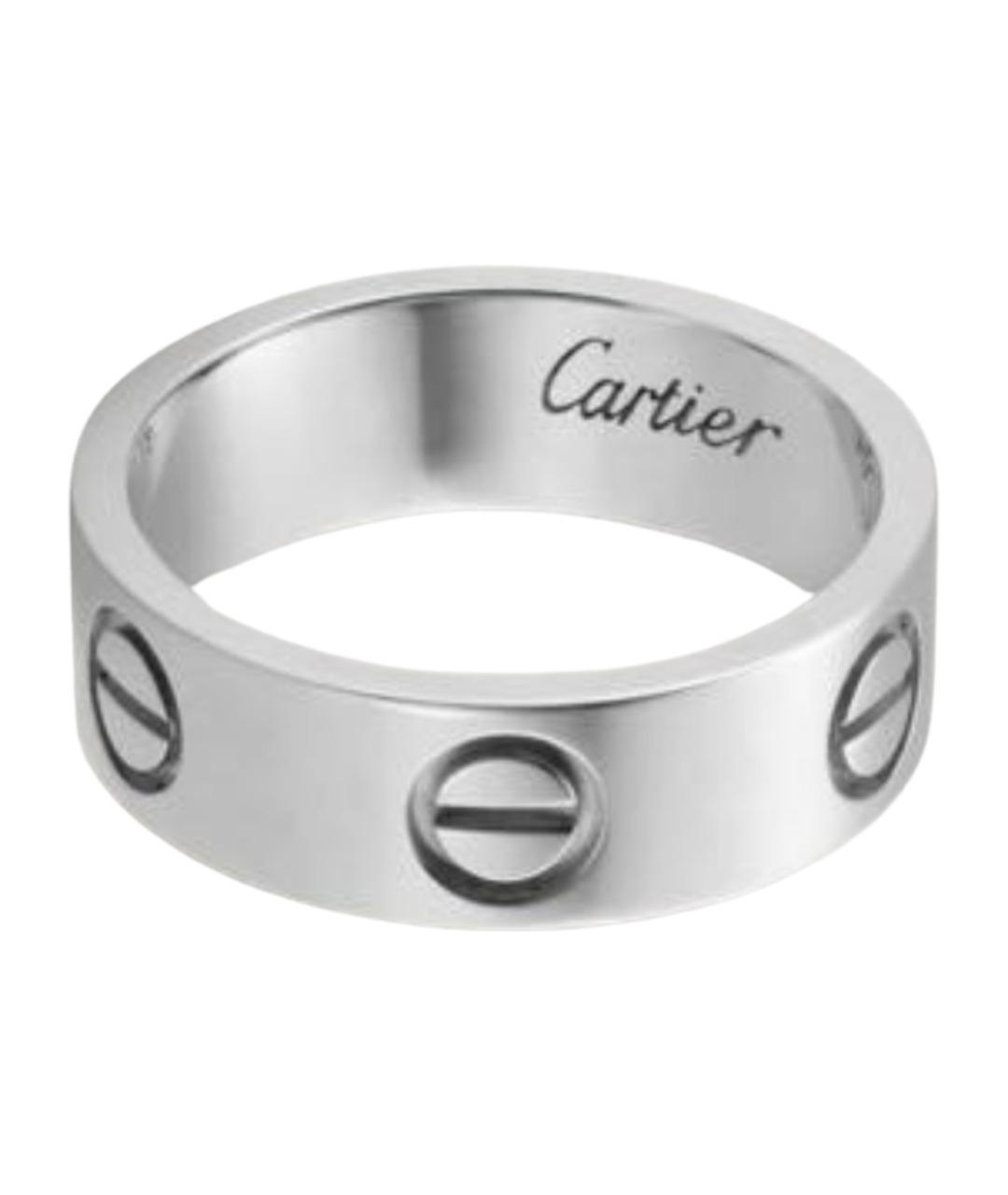 CARTIER Серое кольцо из белого золота, фото 1